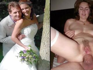 Poraščeni oblečen in undressed brides, brezplačno porno ef | sex