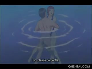 Hentai stunner im groß titten wird fotze gefickt hündchen von die schwimmbad