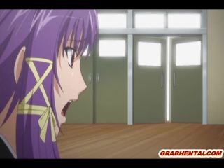 Japanese hentai mademoiselle self masturbation