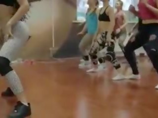 Ruský twerk třída: volný twerking porno video 4b